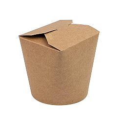 Kraft Karton Noodle ve Döner Box Kutusu 26 Oz - Özalp Ambalaj