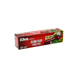 Ekonomik Streç Film Wrap 30cmx170mt 8mic. - İlka