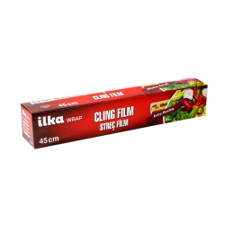 Ekonomik Streç Film Wrap 45cmx170mt 8 mic. - İlka