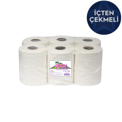 İçten Çekmeli Tuvalet Kağıdı (Tek Çekmeli) 4 Kg - Komili Yuvam