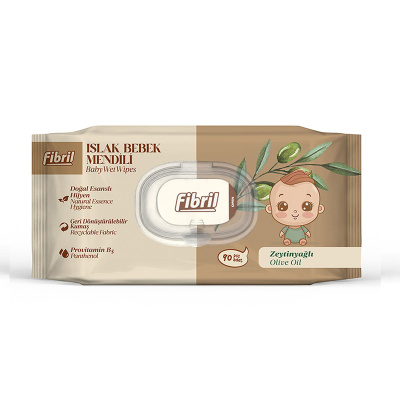 Islak Mendil Zeytinyağlı (Vegan) 90'lı - 1