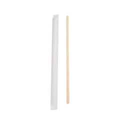 Kağıt Sargılı Tahta Ahşap Karıştırıcı 11 cm - Özalp Ambalaj