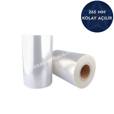 265 mm Kapatma Makinesi Kolay Açılır Üst Filmi PP (500 Metre) - 1