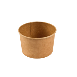 Kraft Çorba Kasesi 16 Oz - Özalp Ambalaj