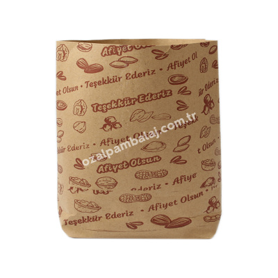 Kuruyemiş Kese Kağıdı (Manav Tipi) Geniş 1000 gr - 1