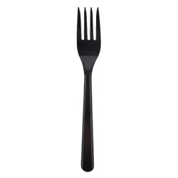 Lüks Plastik Siyah Çatal 3,7 gr - Özalp Ambalaj