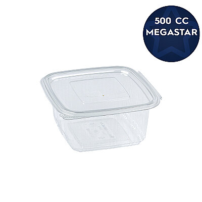 Megastar Sızdırmaz Gıda Kabı 500 cc - 1