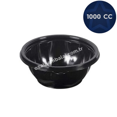 1000 cc Yuvarlak Sıcak Yemek ve Salata Seti - 2