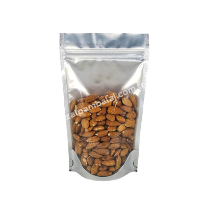 13x22,5cm (250gr) Pencereli Metalize Doypack Kilitli Torba - 1
