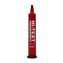 Permanent Marker Kalem Yuvarlak Uçlu (830 Pb) Kırmızı - Hi-text