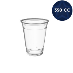 Pet Plastik Soğuk İçecek Bardak 350 cc (12 oz) - Güncan Plastik