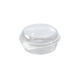 Plastik Acıbadem ve Draje Kabı Kapaklı (70 Gr) - Özge Plastik