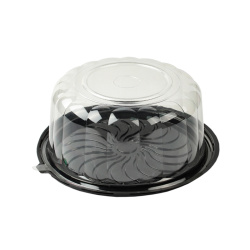 Plastik Pasta ve Kek Kabı Seti Çap:25cm H:11cm - Limera