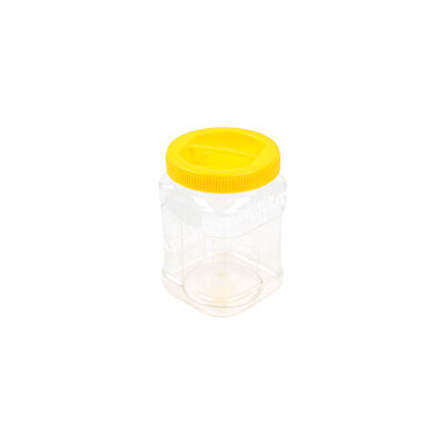 Plastik Pet Kavanoz (Kapaklı) 720 cc - 1