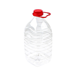 Plastik Pet Şişe (Kulplu Kapaklı) 5000 cc - Özalp Ambalaj