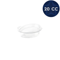 Plastik Sos Kabı Kapaklı 20 cc - Eltron Plastik
