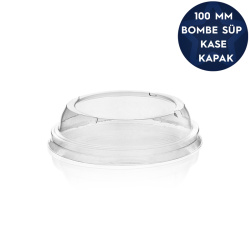 Plastik Süp Kapak Bombe Çap 100 mm - Özalp Ambalaj