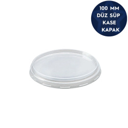Plastik Süp Kapak Düz Çap 100 mm - Eltron Plastik