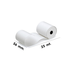 Pos Rulosu (Termal) 56mmx25mt - Özalp Ambalaj