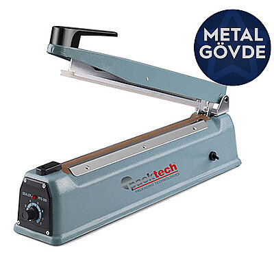 Metal Gövde Poşet Ağız Yapıştırma Makinesi 40 cm - 1