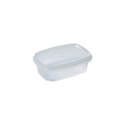 Sert Plastik PP Kase (Kilit Kapaklı) 450 ml - Sadepak Plastik