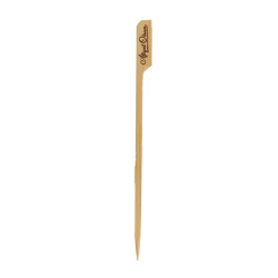 Yassı (Kalın) Dekoratif Tahta Çöp Şiş 25 cm - Özalp Ambalaj